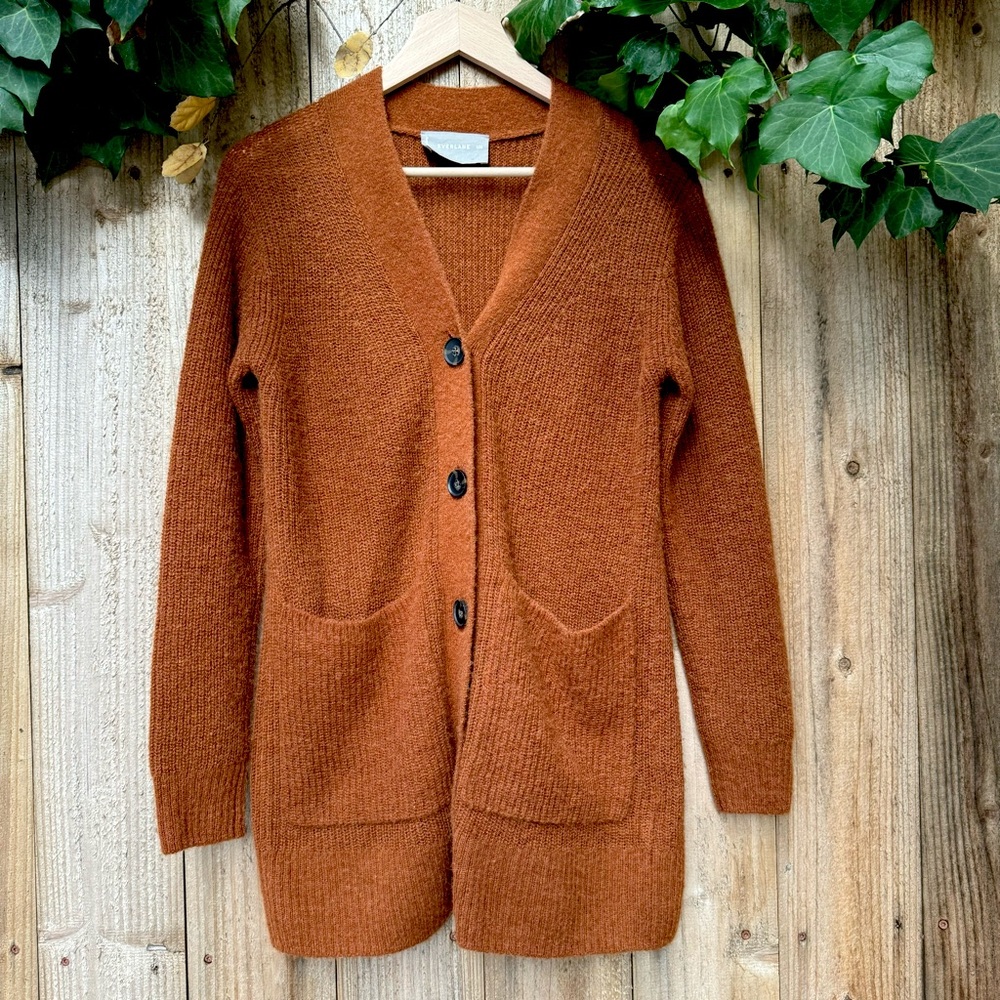 Everlane “Oversized Alpaca Cardigan” XXS